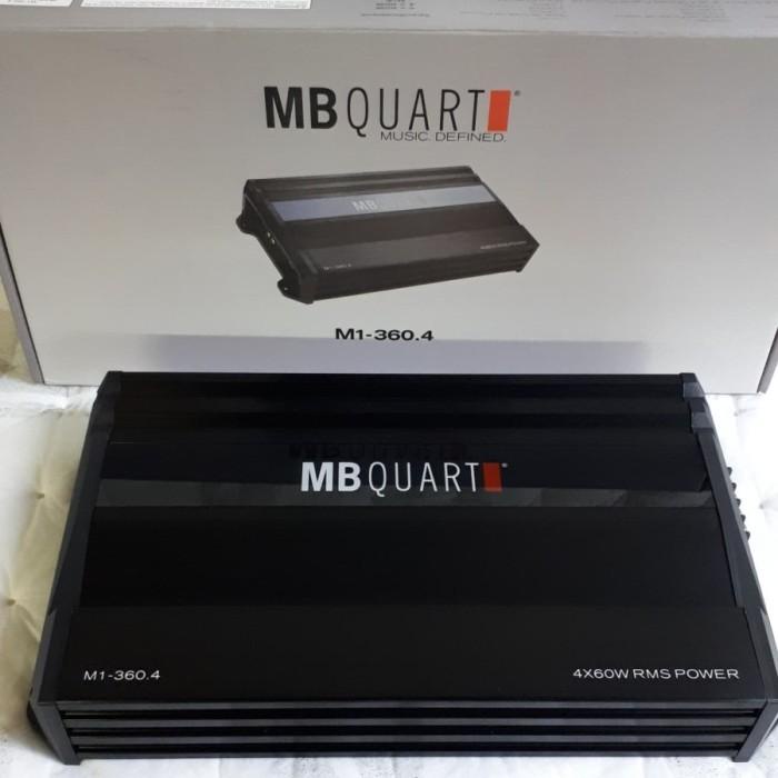 POWER 4 CHANNEL MB-QUART M1-360.4 / POWER AMPLIFIER MOBIL MB-QUART