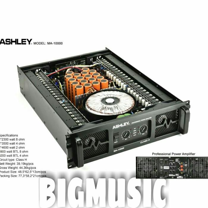 POWER ASHLEY MA 10000 ORIGINAL AMPLIFIER MA10000 CLASS H