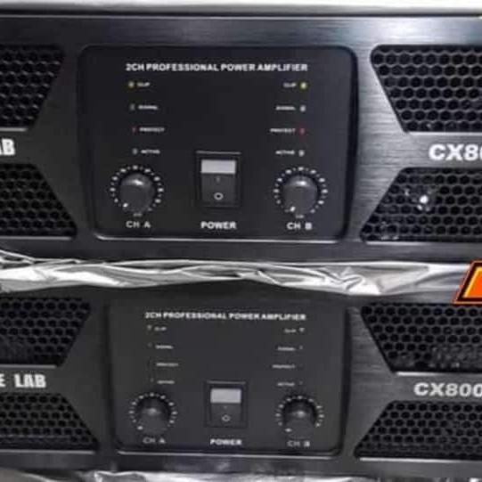 POWER AMPLIFIER PHASELAB CX 8000 / CX8000 2 CHANNEL ORIGINAL PHASELAB