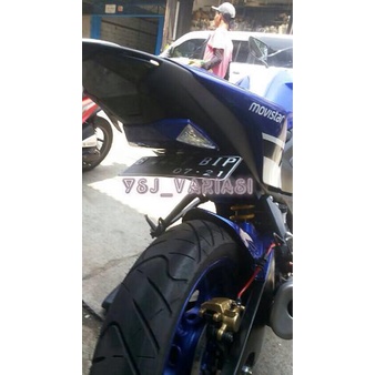 UNDERTAIL/FENDER YAMAHA R 25/MT 25.PLASTIK+DUDUKAN PLAT NO+FLASER SEN