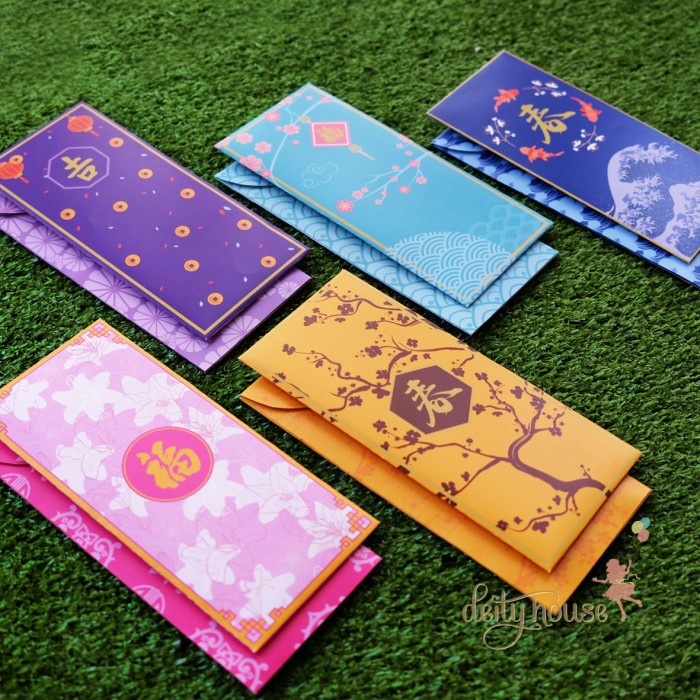 

New! Colorful Modern Hong Bao / Angpao Imlek / Chinese New Year Limited