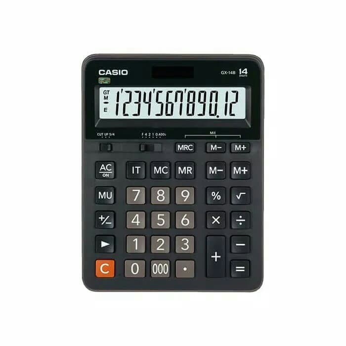 

ORIGINAL KALKULATOR CALCULATOR MEJA OFFICE CASIO GX-14B GX14B GARANSI ORIGINAL TERBARU