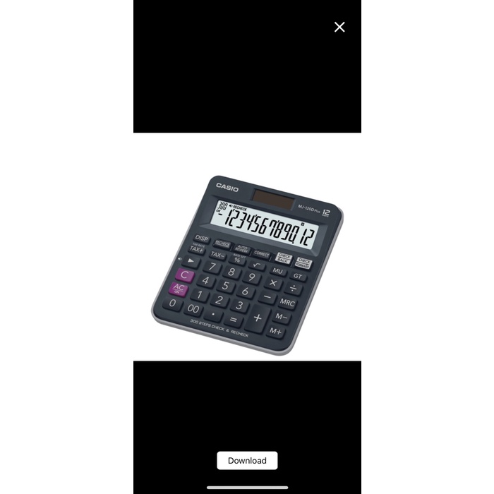 

KALKULATOR CASIO MJ 120 ORIGINAL SAHABAT UTAMA ORIGINAL TERBARU