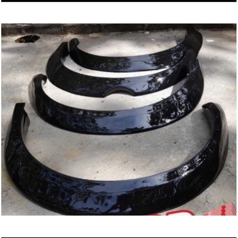 OVER FENDER TRITON FENDER STRADA TRITON LAMA MODEL ORI TAHUN 2008-2016 fullset 4 pcs