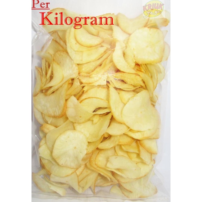 

NEW PRODUK KERIPIK SINGKONG RASA ORIGINAL ( KILOAN / CURAH ) !!!!!