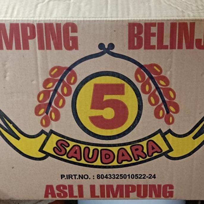 

NEW PRODUK EMPING BELINJO 5 SAUDARA ASLI LIMPUNG 5KG !!!!!