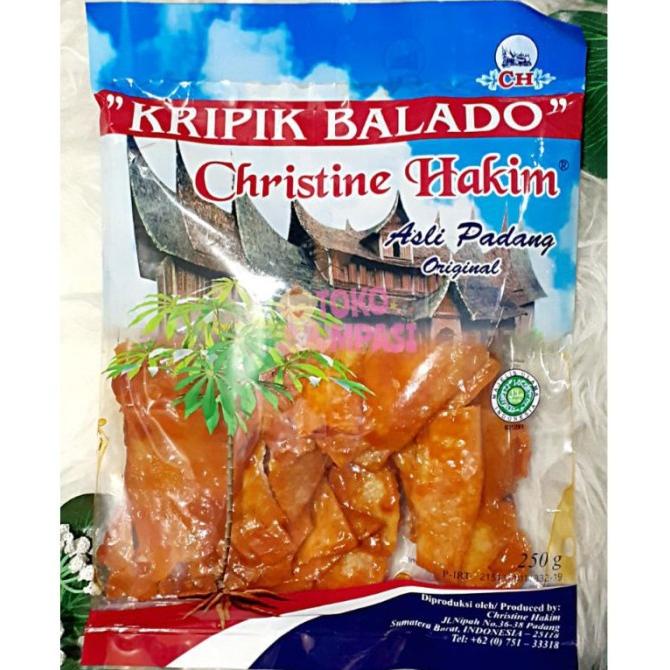 

BIG SALE CHRISTINE HAKIM KERIPIK SINGKONG PEDAS 250GR !!!!!