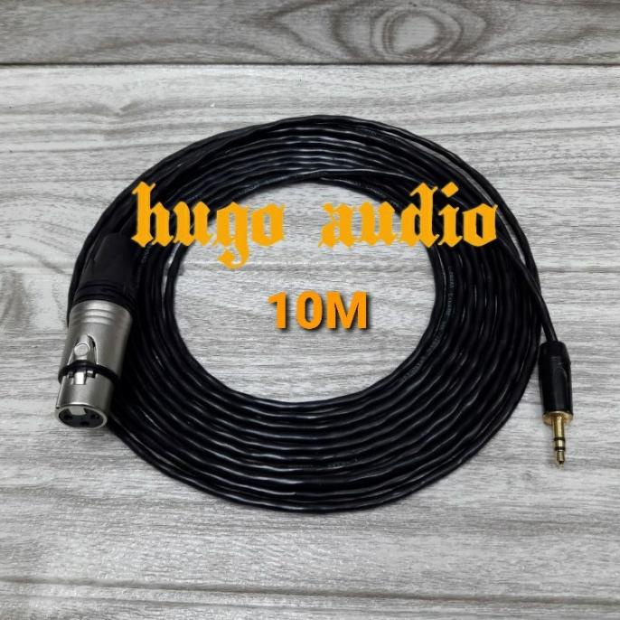 KABEL AUDIO CANARE KECIL MINI STEREO 3.5MM TO XLR FEMALE 10M