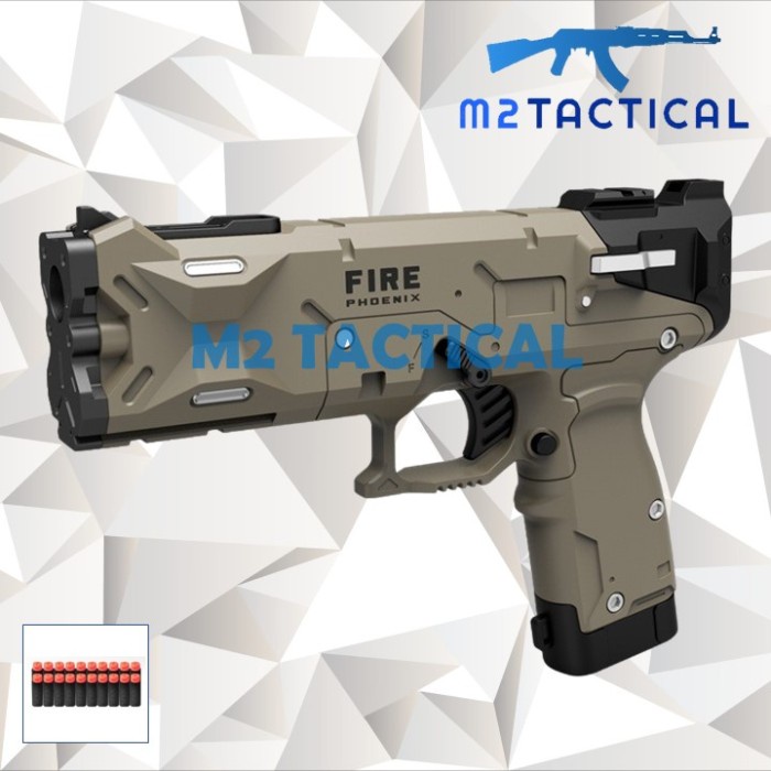 Fire Phoenix Slide Lock Performance Dart Blaster Nerf