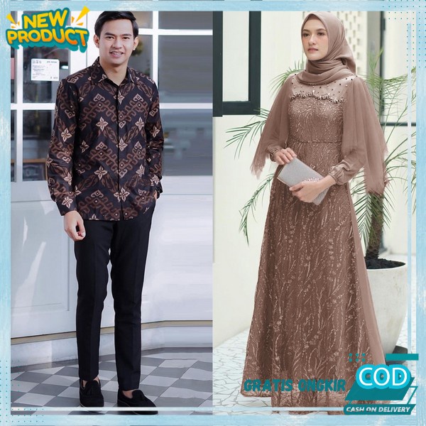 Gamiz Murah Gsmis Lebaran Baju Couple Pasangan Kekinian Baju Gamis Couple Pasangan Gambis Model Seka