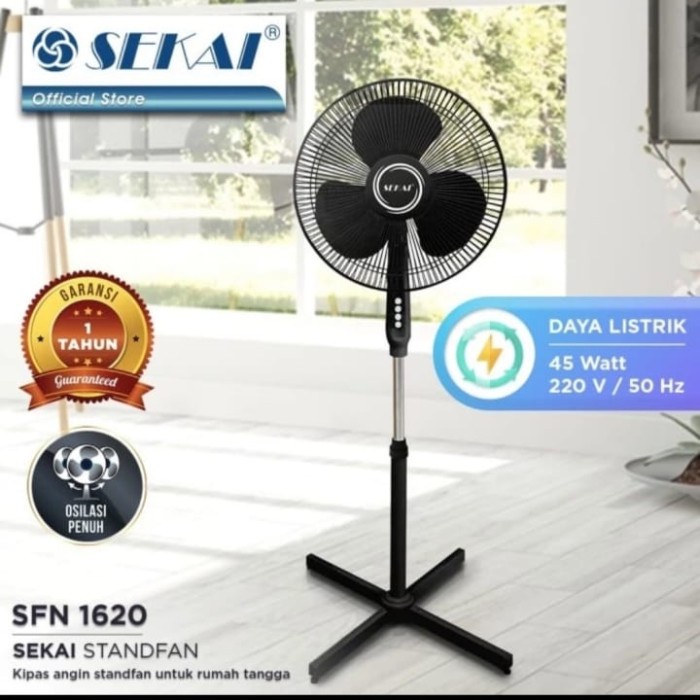 KIPAS ANGIN SEKAI BERDIRI SFN 1620 -16 INCH