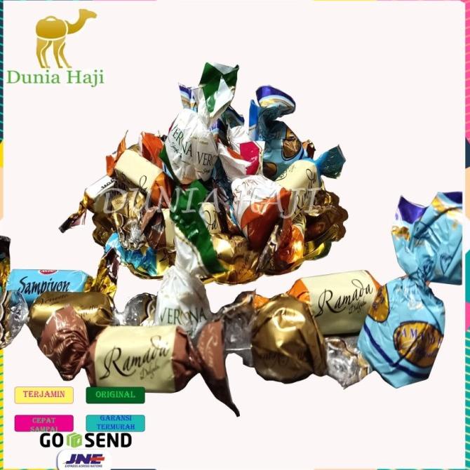 

Cokelat Arab 250Gram Coklat Arab Mix Untuk Oleh Oleh Haji Dan Umroh