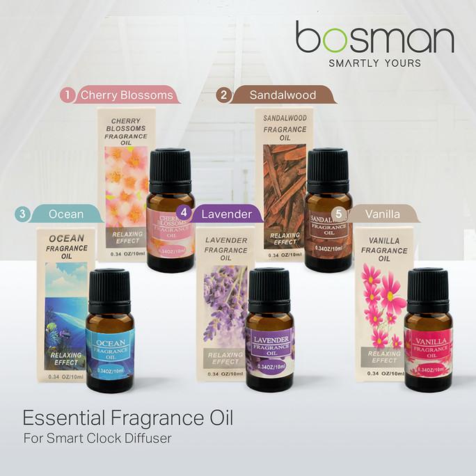 Bosman Smart Clock Diffuser - Aroma Terapi | Wifi | Smart Home