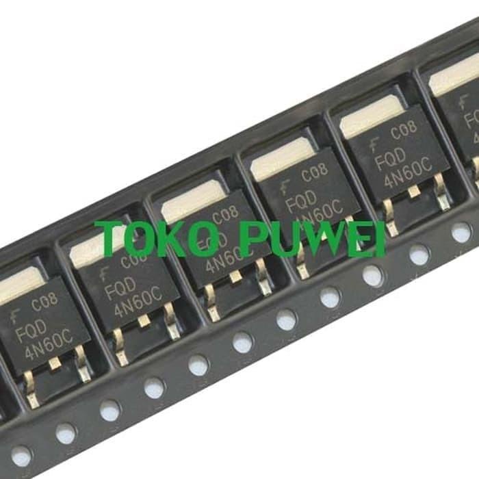 FQD4N60C FQD 4N60C 4A 600V N-Channel Power MOSFET TO-252 BE18