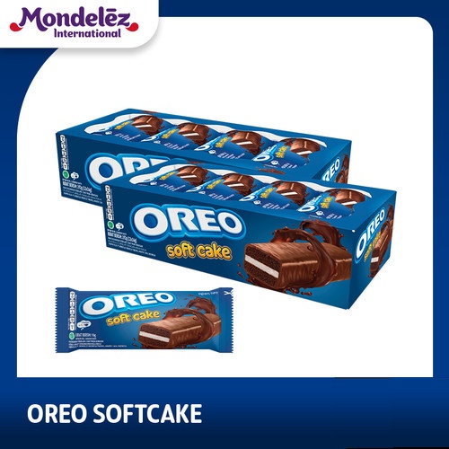 

Oreo Soft Cake Box Isi 12 Sachet 16 Gr