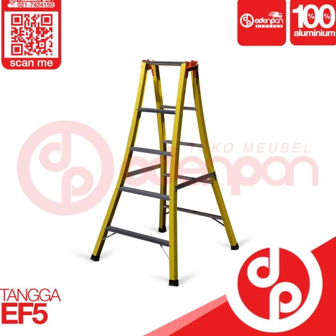 TANGGA LIPAT ALUMINIUM EIFFEL BINA KARYA - FREE ONGKIR [ODENPAN]