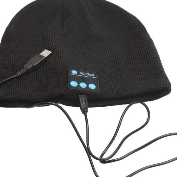 Topi Kupluk Beani Bluetooth