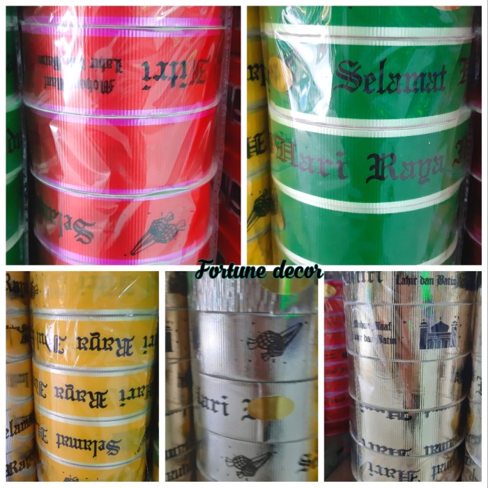 

Buruan beli] Pita parcel lebaran idul fitri roll