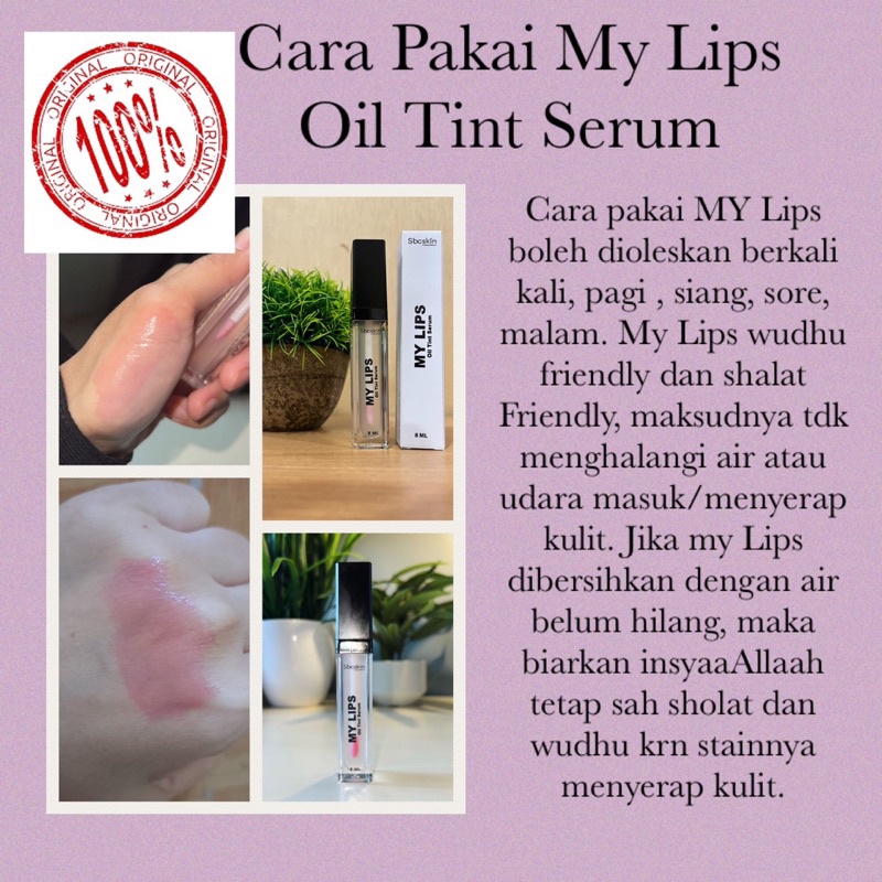 Sbcskin My Lips Oil Tint Serum