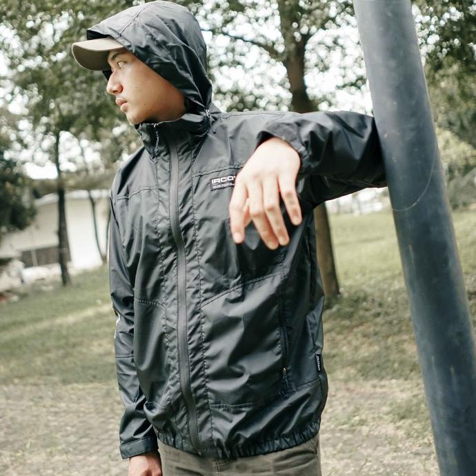 Ircoofficial jaket gunung parasut - Jaket lipat windbreaker irco