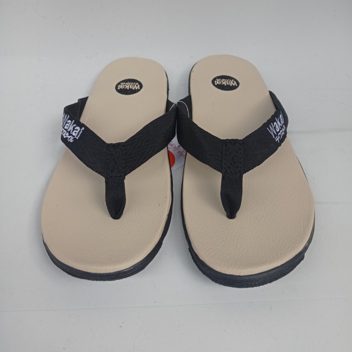 Sandal Wakai Pria Wanita, Sandal Jepit Wakai, Sandal Kulit Pria