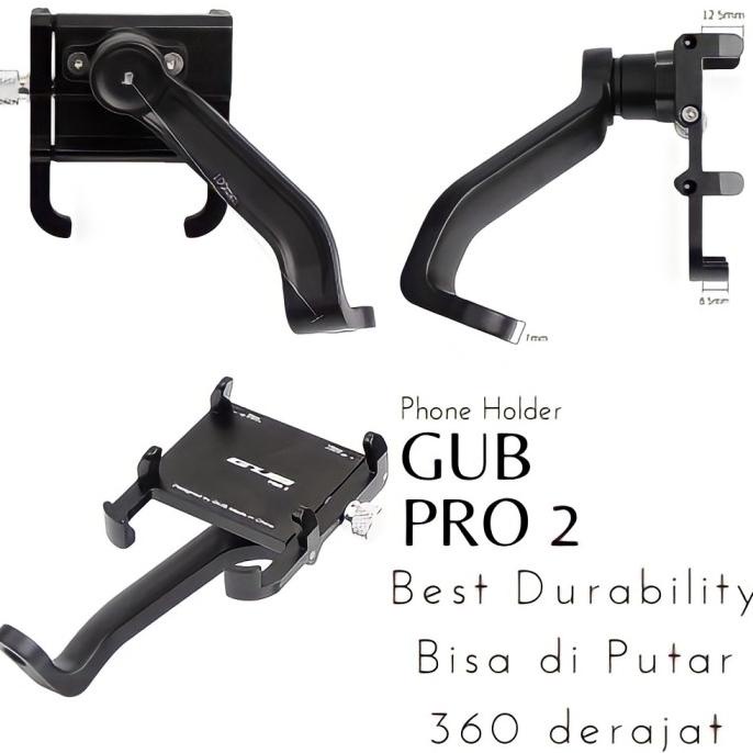 Holder Hp Phone Holder Motor GUB PRO 2 Dudukan Hp Motor di Spion
