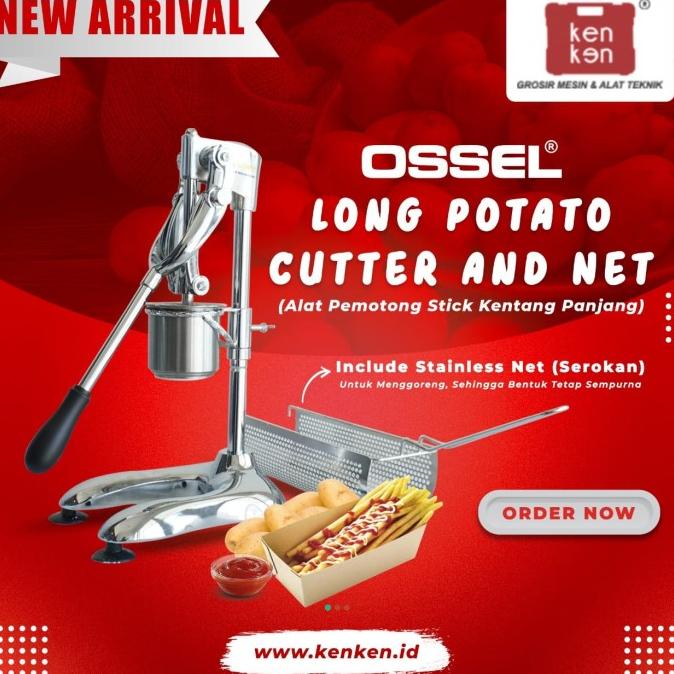Alat Cetak Pembuat Potong Kentang Panjang ala Montato Ossel LongPotato