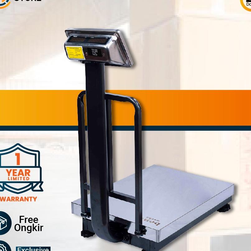 Timbangan Duduk Digital / Timbangan Paket Ekspedisi 150 Kg Benz 6150