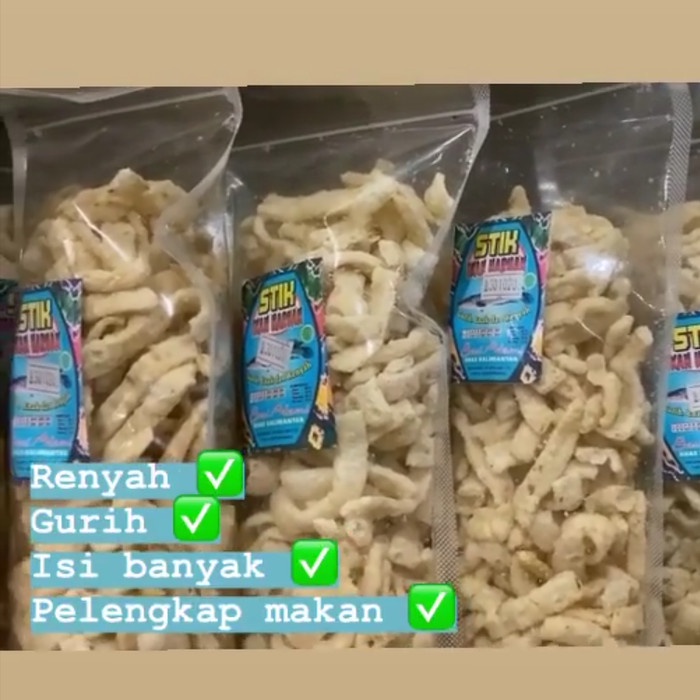

Produk Unggulan] stik iwak haruan atau ikan gabus