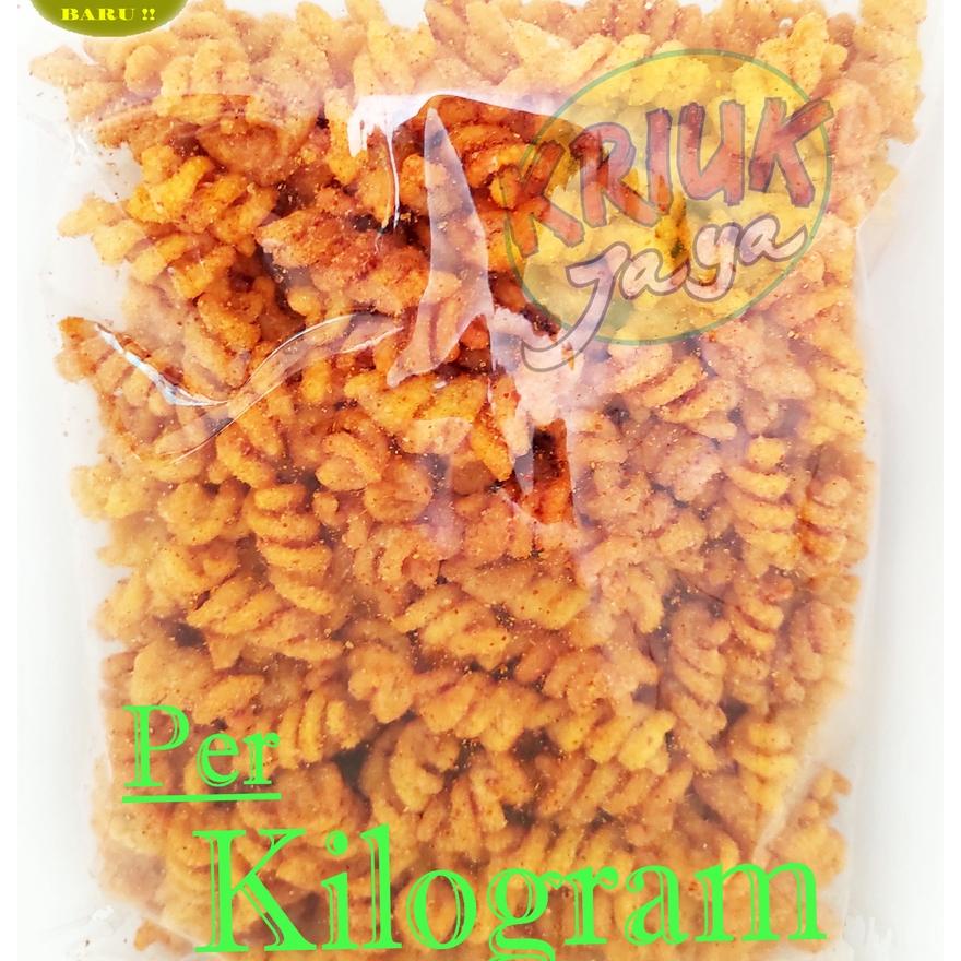 

Makaroni Ulir Kecil Pedas ( 1 Kg )