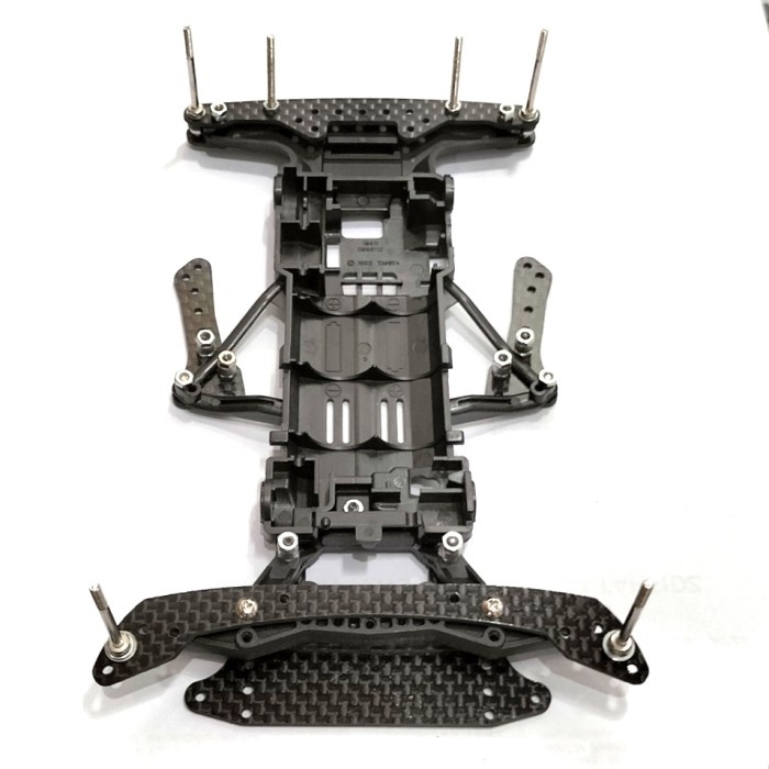 Side Damper Tamiya Kosongan - Sfm Chassis Carbon Ori