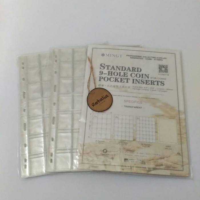 

Refill album uang coin 42 pocket