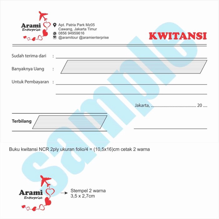 

Paket Order Arami Tour
