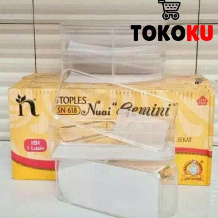 Toples Kue Kering Sekat 2 Nuai Sn 618