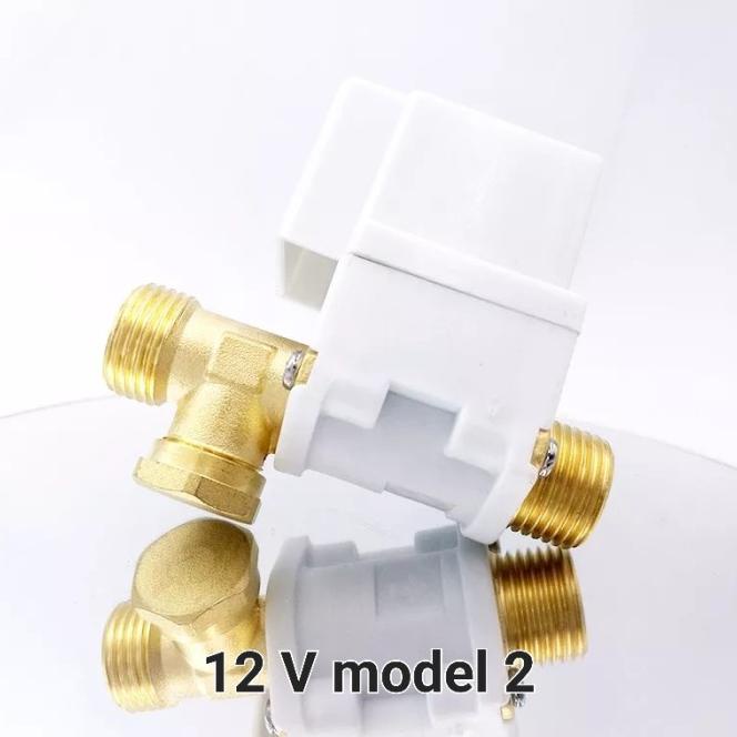 Selenoid Solenoid Valve 12 V 1/2 Inci Solar Water Heater Spt Sanken
