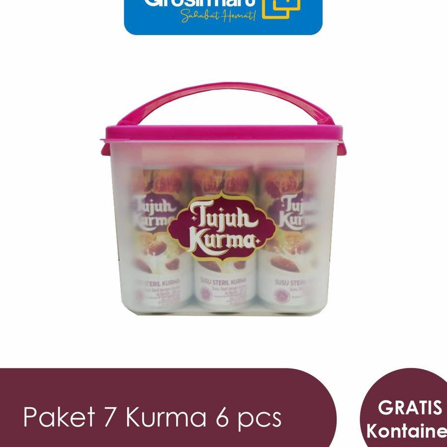 

Paket Tujuh Kurma 6 Pcs Gratis Container