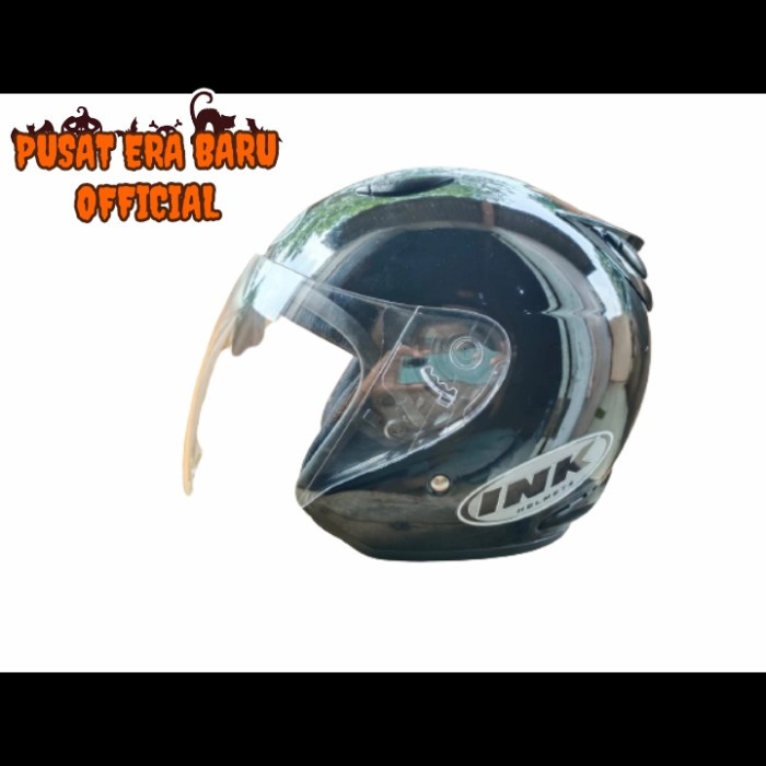 Helm Ink Centro ( Hitam Glossy )