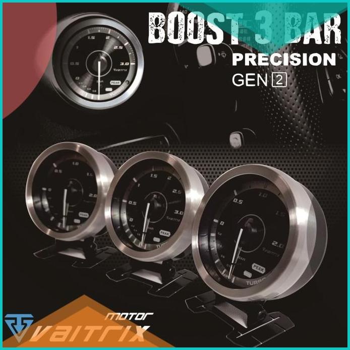 Aksesoris VAITRIX GEN2 Boost Meter turbo Gauge 3bar not defi autometer