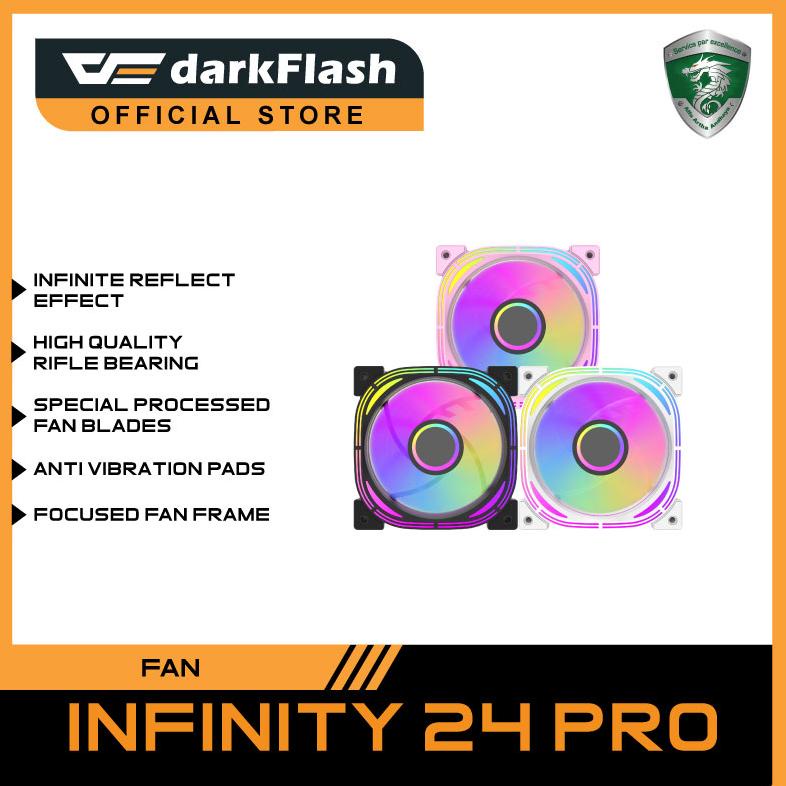 PRMO darkFlash INFINITY 24 ARGB Fan [SINGLE Fan]