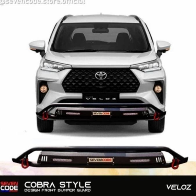 Harga Promo Paket Tanduk Depan + Belakang Avanza 2022 Cobra Style