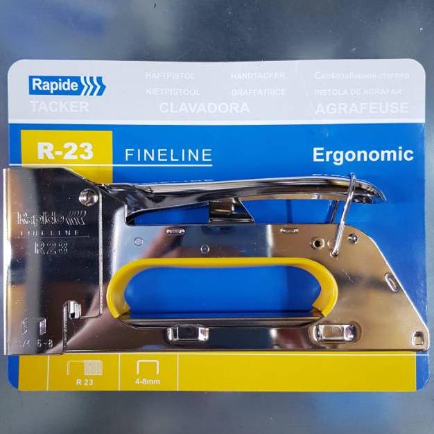 

Trendi New Rapide Staple Stapler Gun Tacker R23 - Staples Hekter Gun Tembak Manual (Untuk Pengerjaan Sofa, Jok Motor, Kursi, Laminating, Dekorasi)