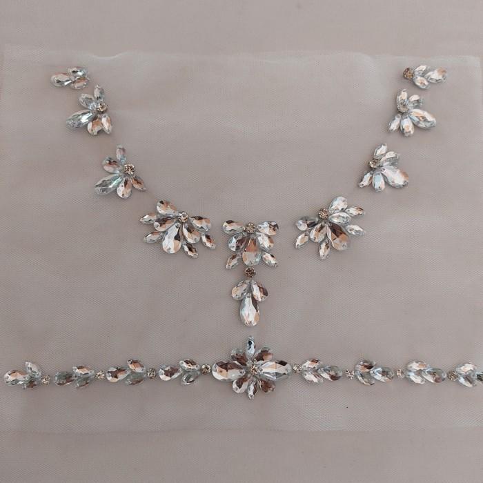 BISA COD - PAYET RANGKAI SATU SET LEHER DAN PINGGANG