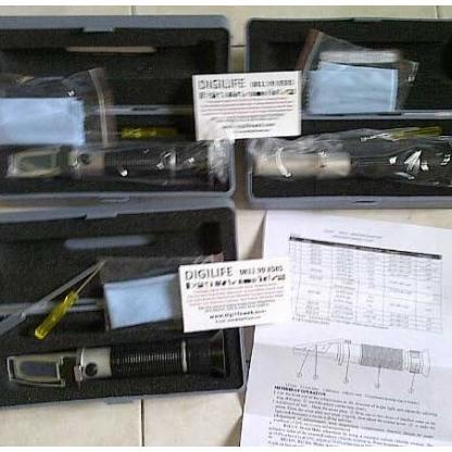 

Refractometer 0-80% Sugar Brix Gula Sirup Refraktometer 0-80 Madu Buah Jus Fruit Ma