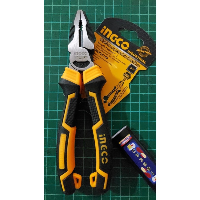 Promo Tang Kombinasi 7 Inch 180 Mm High Leverage Ingco Hhcp28180