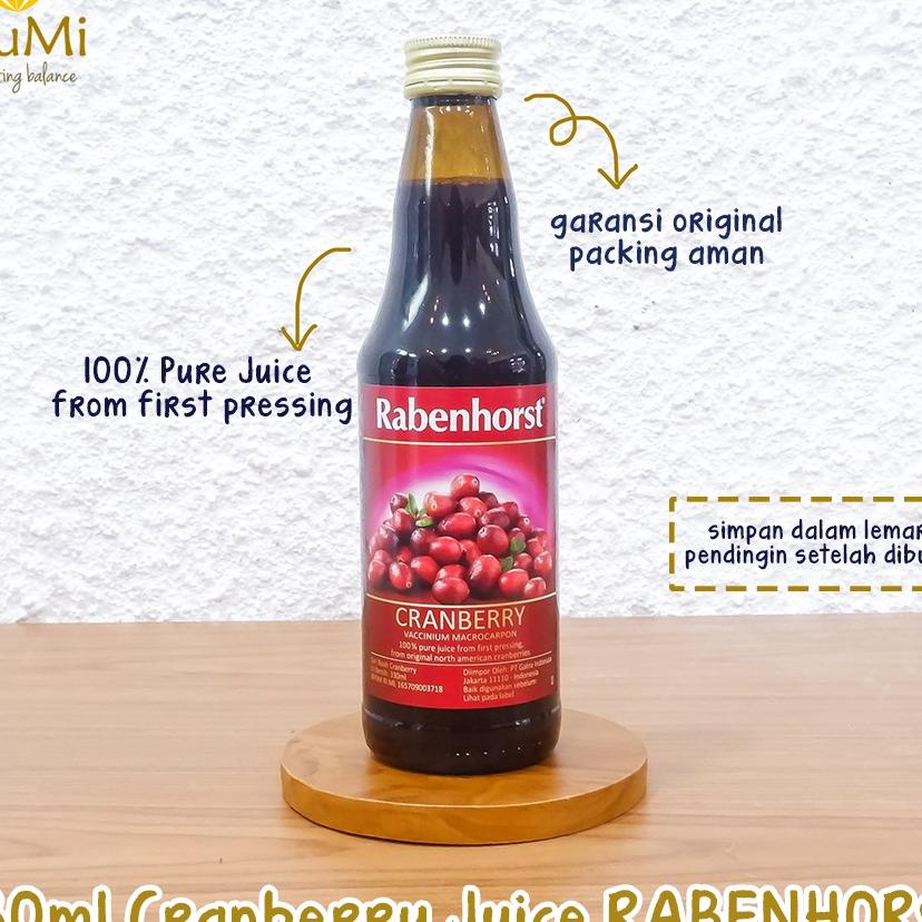 

330Ml Sari Buah Cranberry Numan Cranberry Pure - Rabenhorst