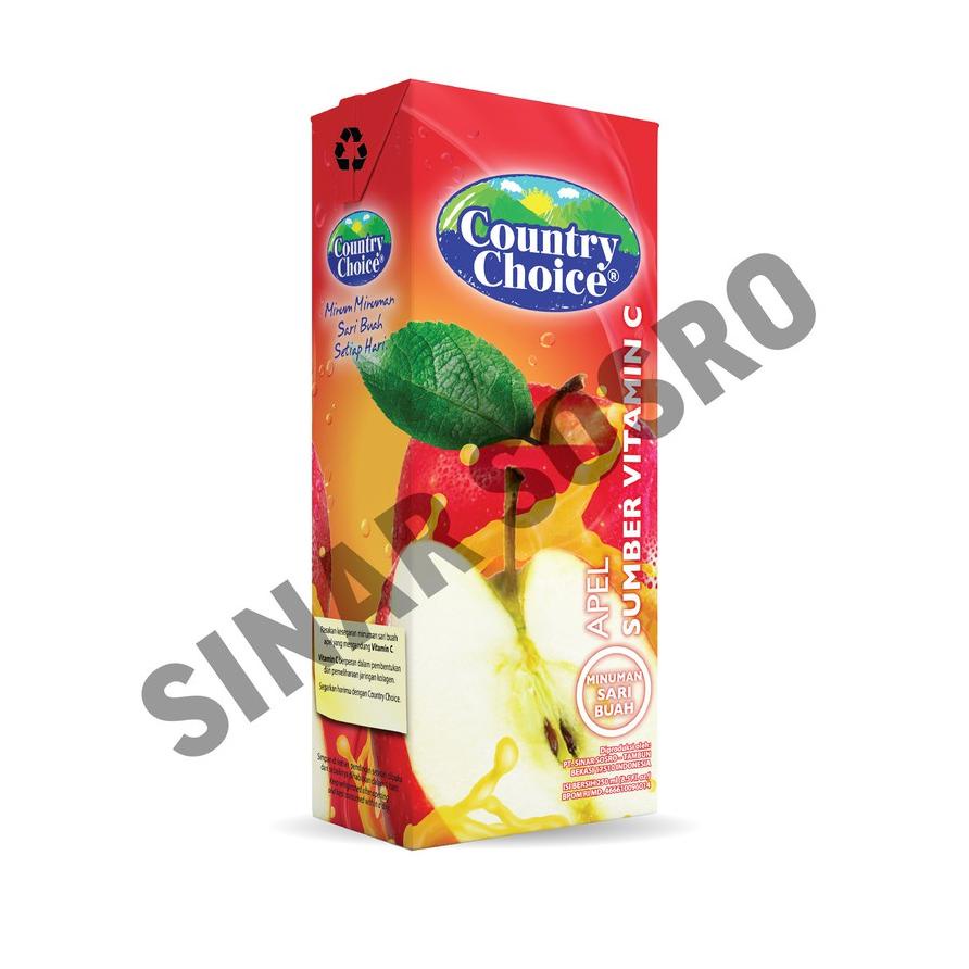

Country Choice Apel 250 Ml Isi 24 Pcs