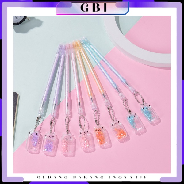 

GBI Pulpen Gantungan Beruang Inpods Glitter Lucu Pulpen Gel Karakter 0.5mm Imut Pena Gel Karakter Bear Pen Dapat Dihapus Perlengkapan Sekolah Erasable Gel Pen