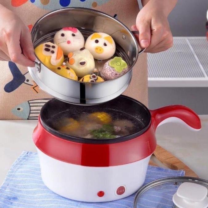 Wajan Listrik Panci Listrik Goreng Rebus Kukus 3in1 GSF 4718 Q2 8518