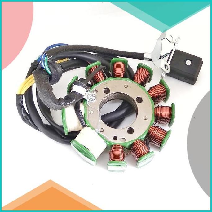 Spul 11 Pole dan Pulser Sepeda Motor Roda 3 Tiga - Kaisar 16novz3 part