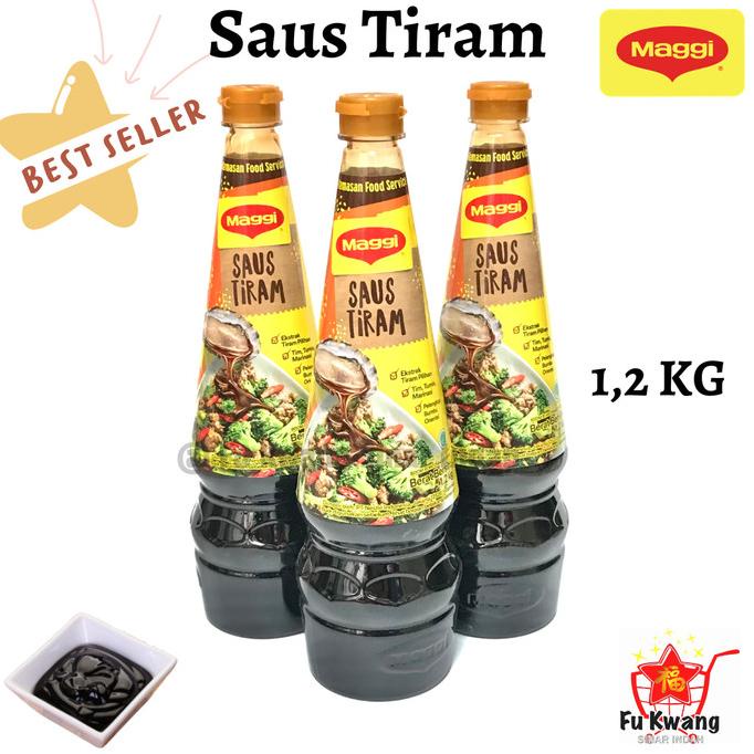 

best produk] Maggi Saus Saos Tiram Oyster Sauce 1200 gram 1,2 kg